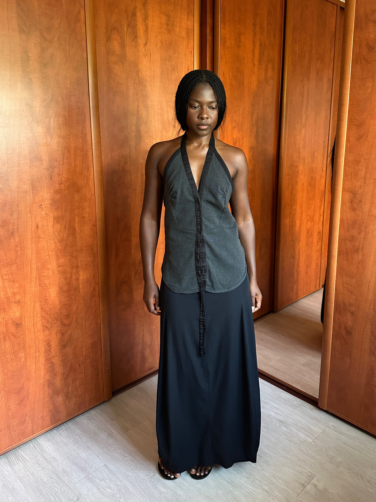 COP COPINE HALTER VEST TOP