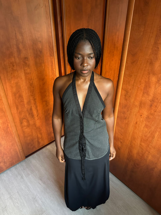 COP COPINE HALTER VEST TOP