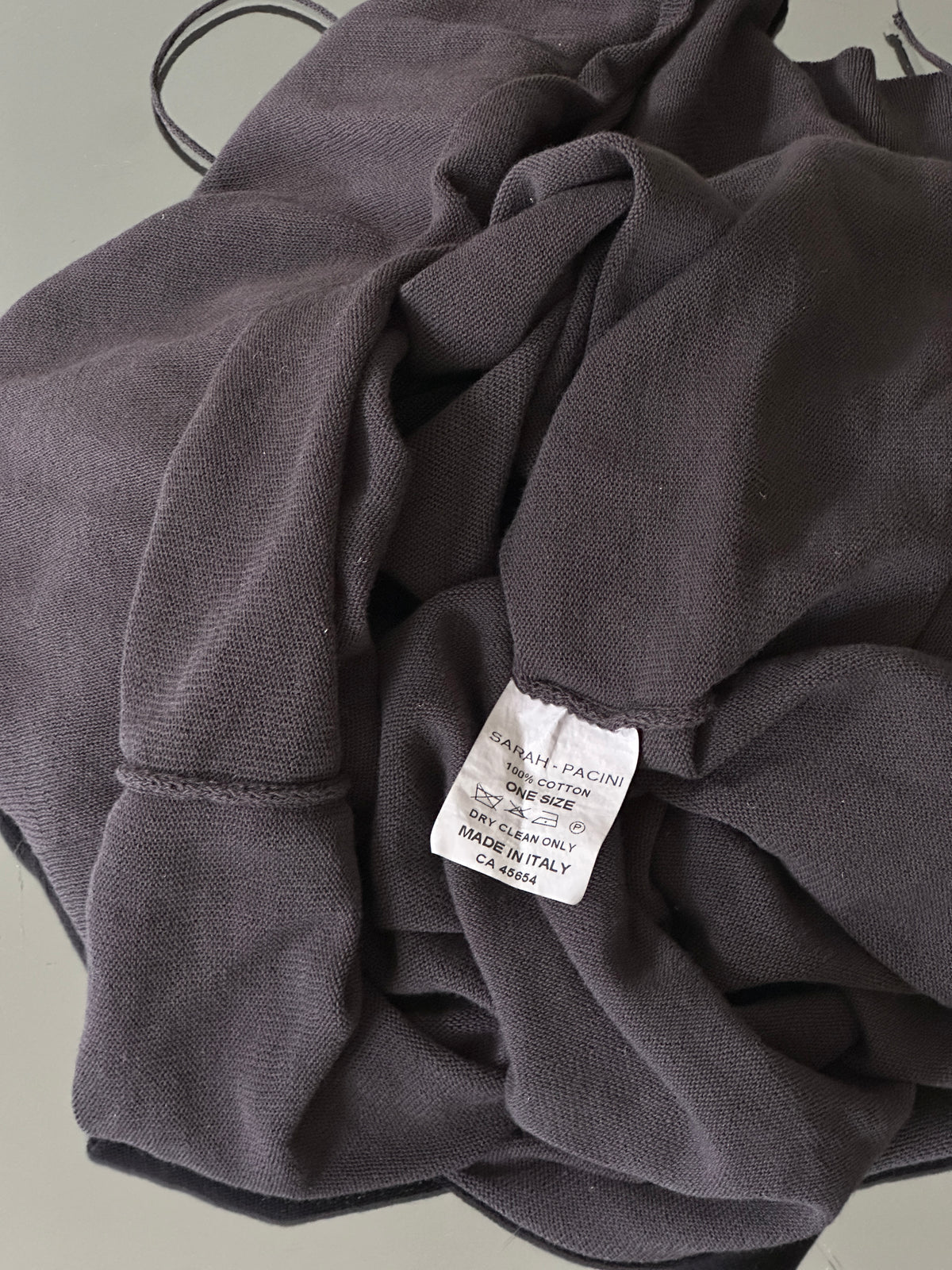 SARAH PACINI COWL NECK DRESS