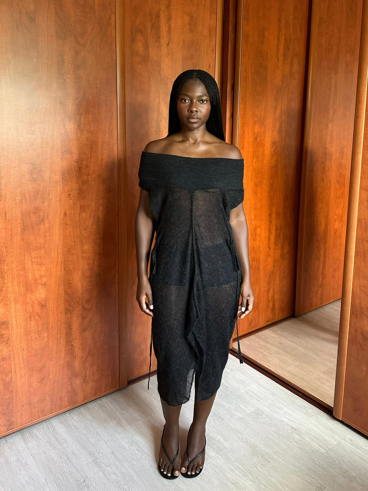 SARAH PACINI WOOL DRESS