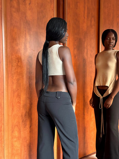 SARAH PACINI OPEN BACK TOP