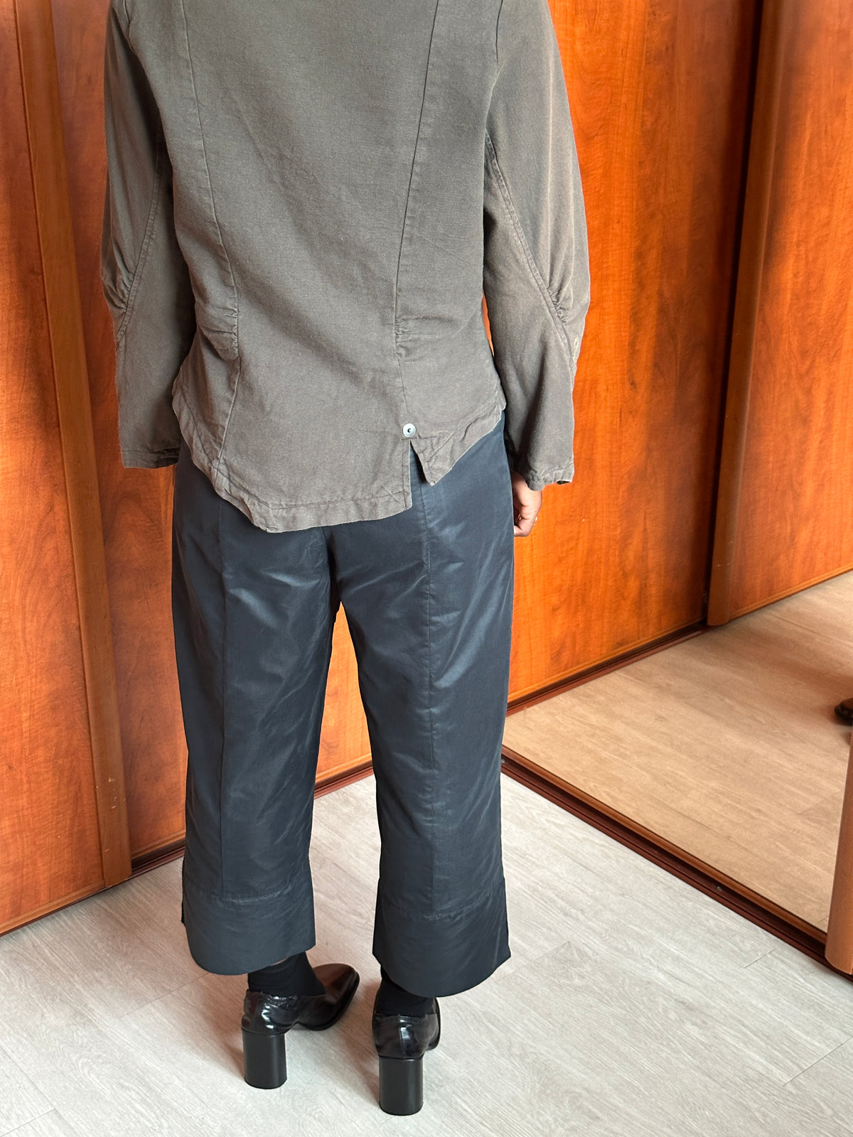 SARAH PACINI CROPPED TROUSERS