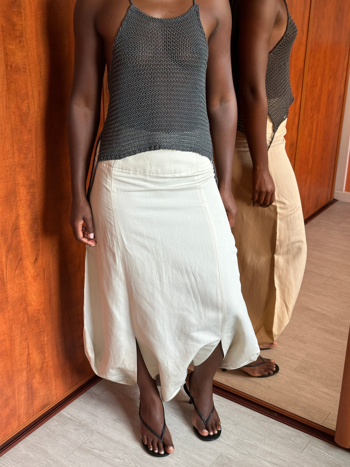 SARAH PACINI HAREM SKIRT