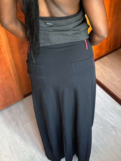SARAH PACINI WOOL BLEND SKIRT