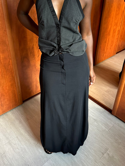SARAH PACINI WOOL BLEND SKIRT