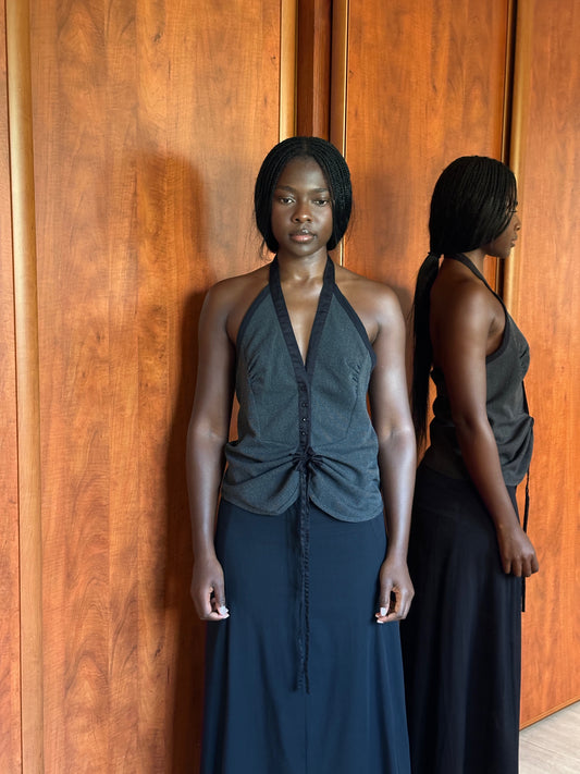 COP COPINE HALTER VEST TOP