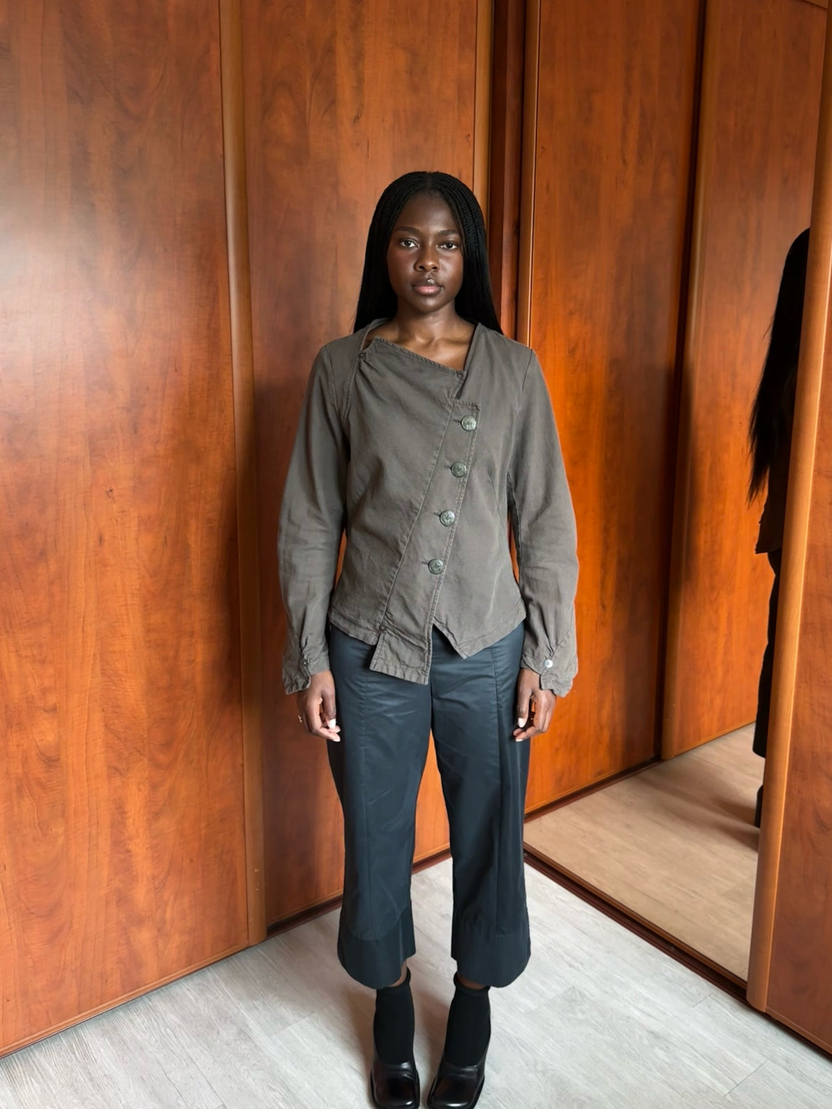 SARAH PACINI CROPPED TROUSERS