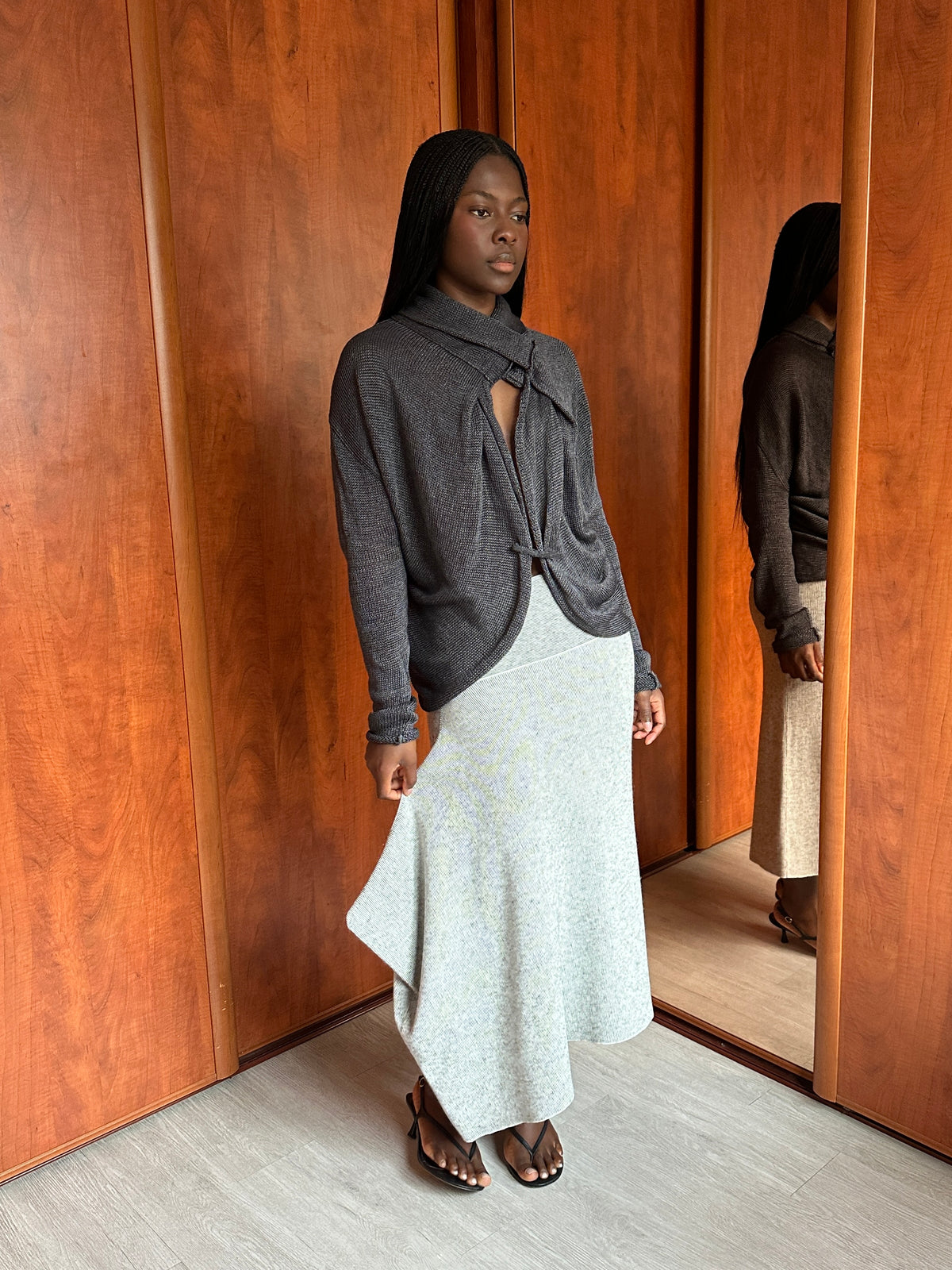 SARAH PACINI ASYMMETRIC SKIRT