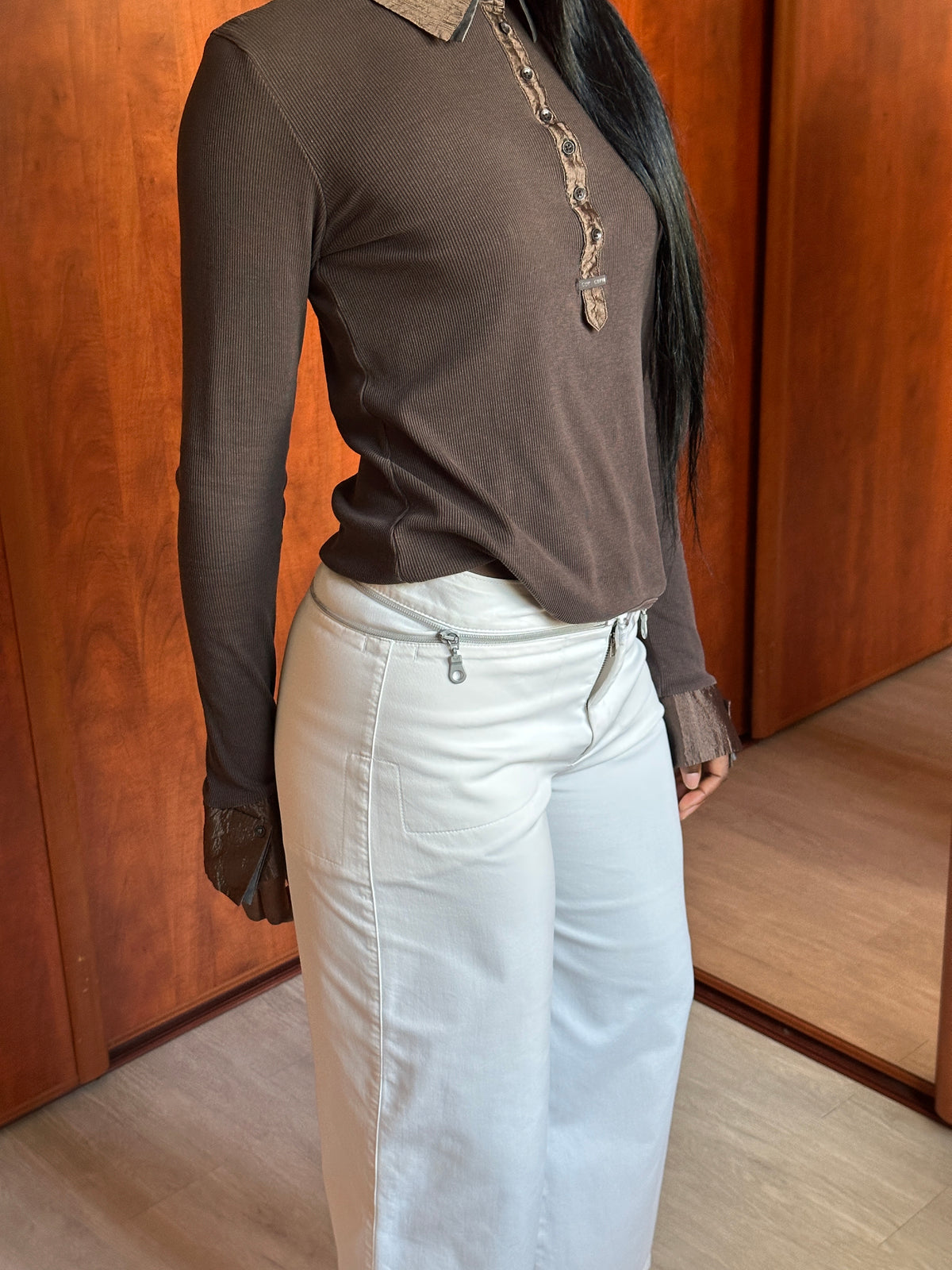 MARITHÉ & FRANÇOIS GIRBAUD DOUBLE ZIP TROUSERS