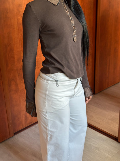 MARITHÉ & FRANÇOIS GIRBAUD DOUBLE ZIP TROUSERS