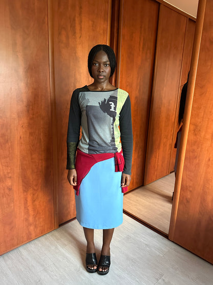 COP COPINE GRAPHIC TOP