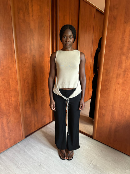 SARAH PACINI OPEN BACK TOP