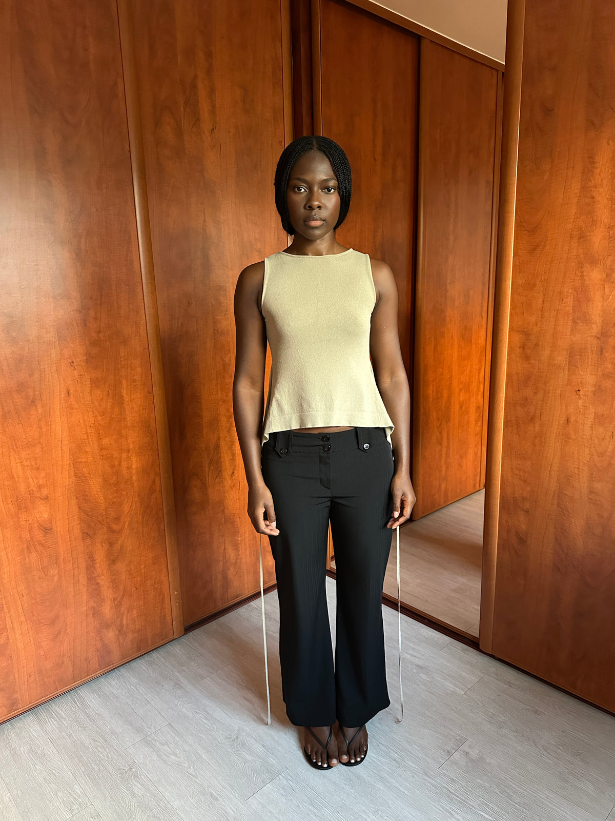 SARAH PACINI OPEN BACK TOP