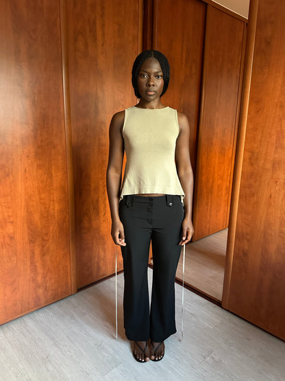 VINTAGE PINSTRIPE TROUSERS