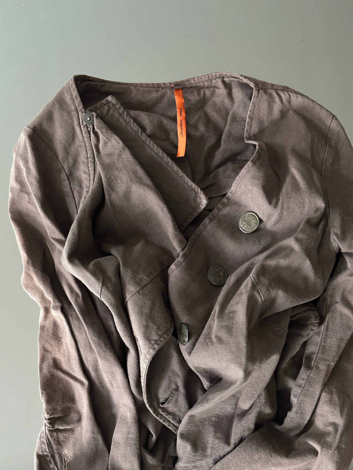 COP COPINE ASYMMETRICAL JACKET