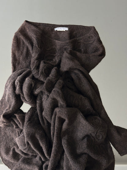 SARAH PACINI MOHAIR KNIT DRESS