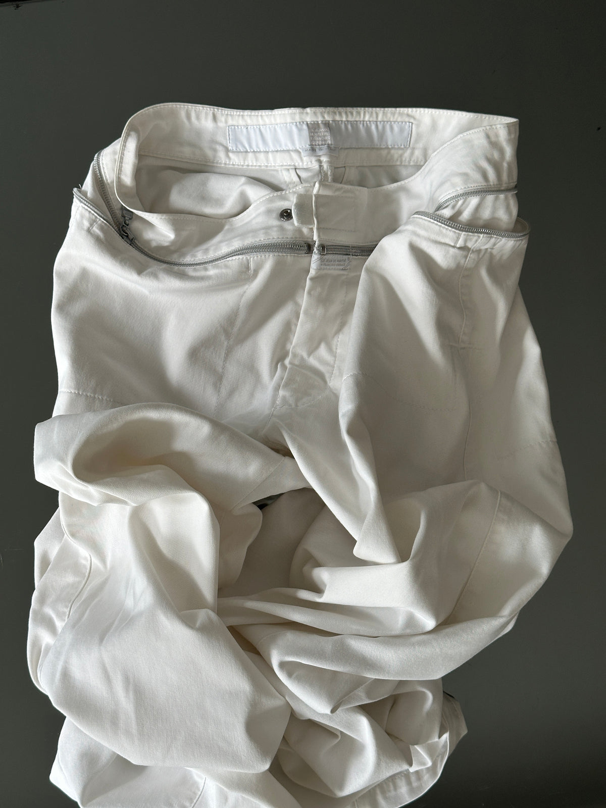 MARITHÉ & FRANÇOIS GIRBAUD DOUBLE ZIP TROUSERS