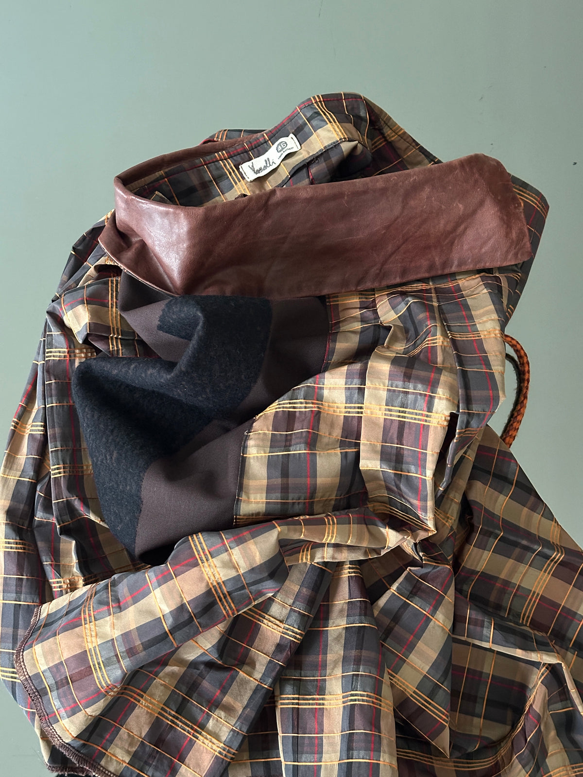 VINTAGE PLAID SKIRT