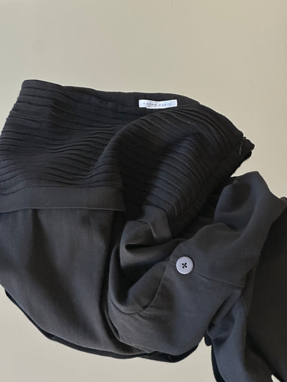 SARAH PACINI RUCHED WAIST SKIRT
