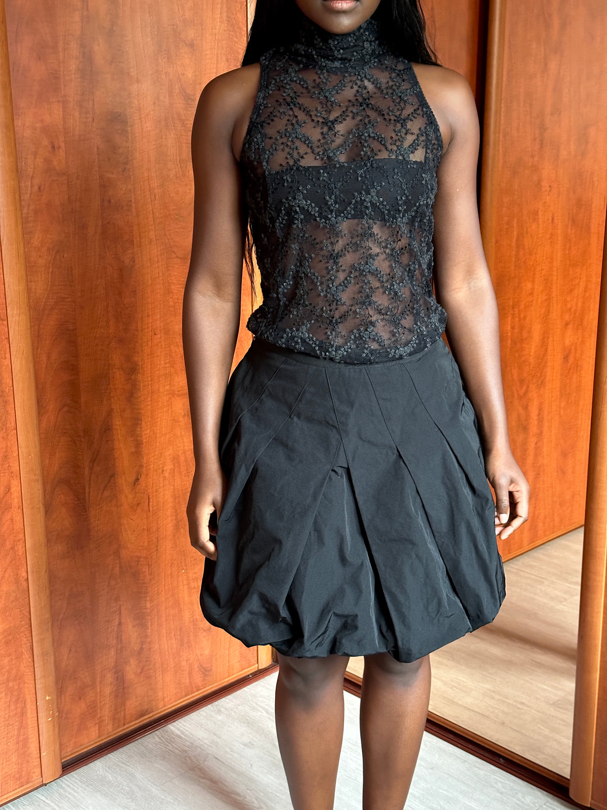 SARAH PACINI REVERSIBLE BUBBLE SKIRT