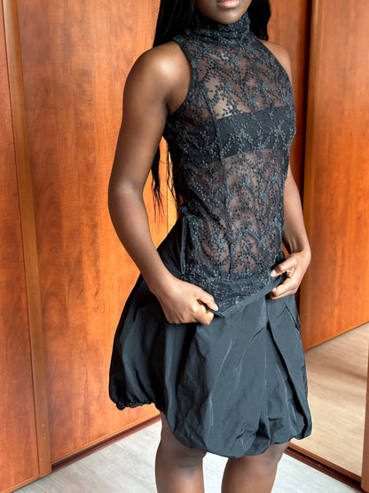 SARAH PACINI REVERSIBLE BUBBLE SKIRT