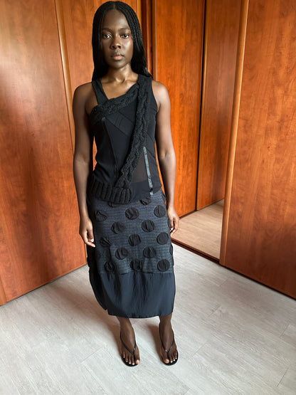 ITALIAN VINTAGE POLKA DOT SKIRT