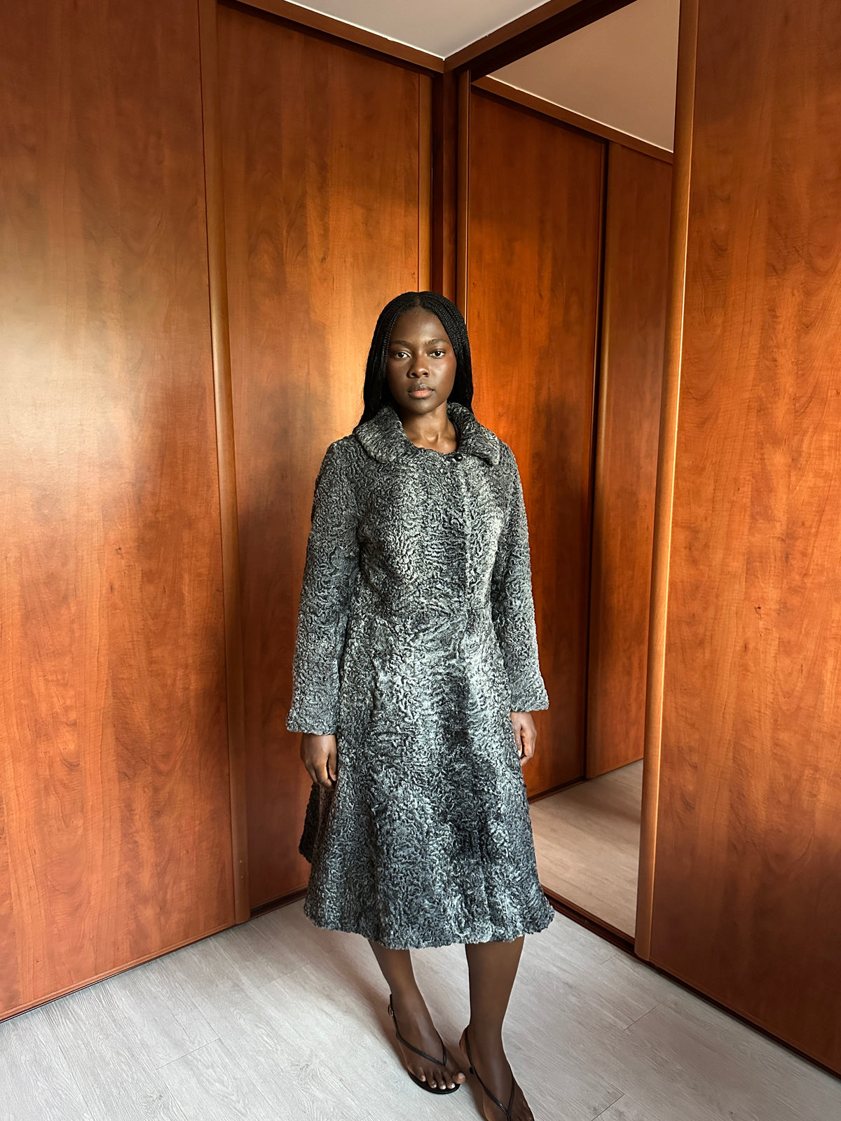 VINTAGE KARAKUL FUR COAT