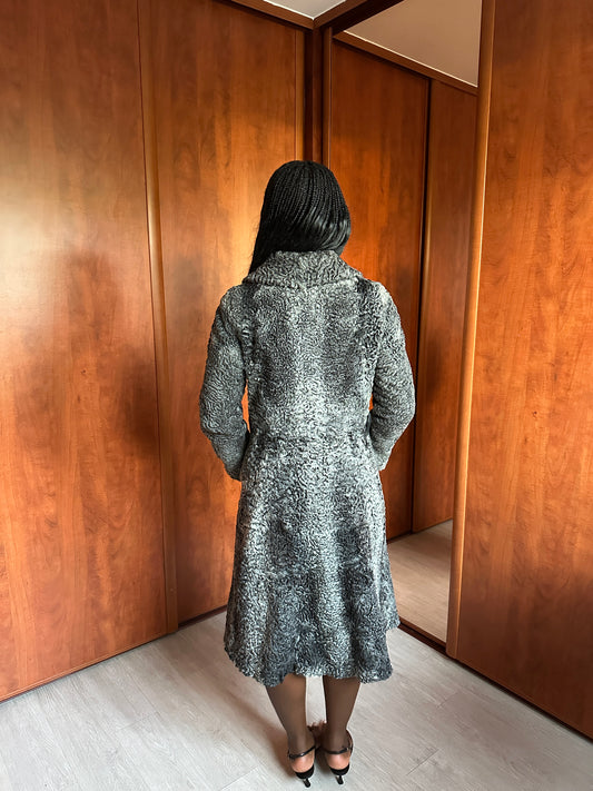 VINTAGE KARAKUL FUR COAT