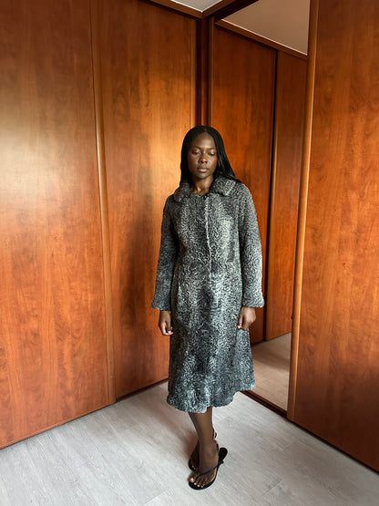 VINTAGE KARAKUL FUR COAT