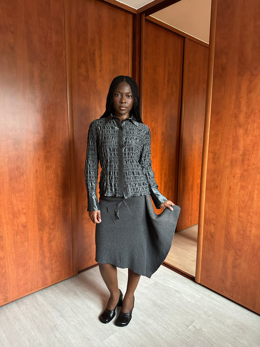 VINTAGE ASYMMETRIC SKIRT