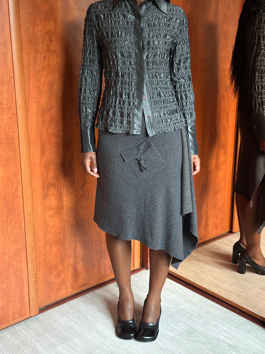 VINTAGE ASYMMETRIC SKIRT