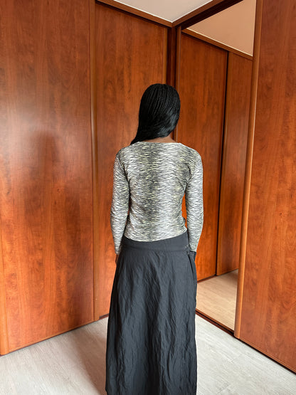 VINTAGE ANIMAL PRINT TOP